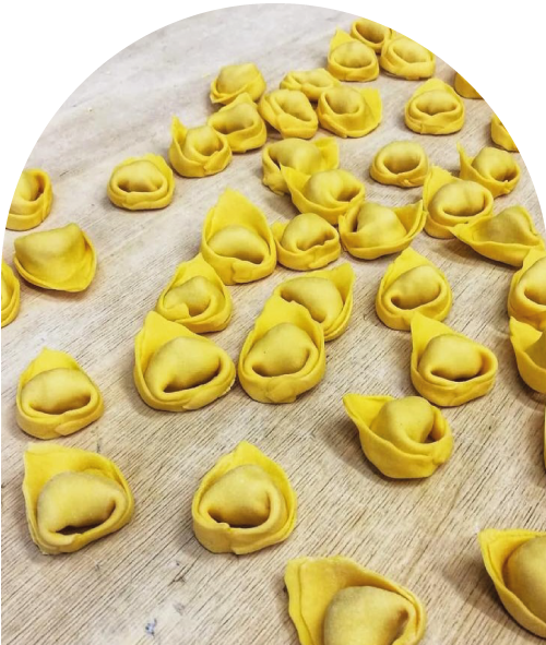 Pasta fresca del Ristorante Raccano a Ferrara