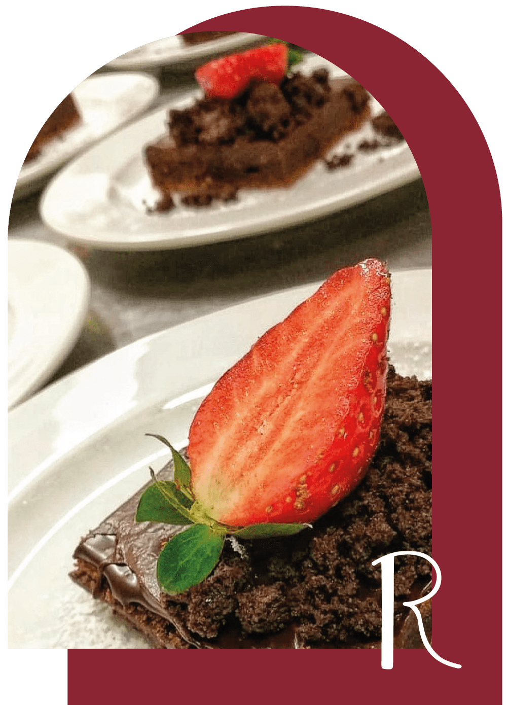 Torta tenerina al cioccolato fondente, tipica di Ferrara